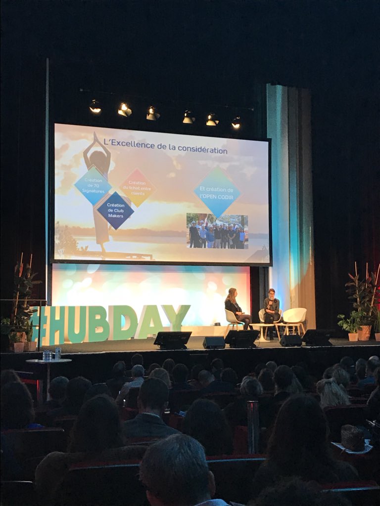 AdelineJouanne's tweet photo. Avec ses OPEN CODIR, le @ClubMedFR a ouvert son CODIR à ses clients #hubday #ConsiderationClient https://t.co/VSIkBJGwjd