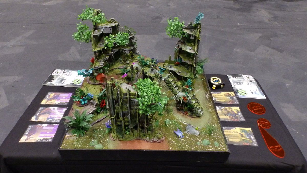 TheDrownedEarth's tweet photo. Demo tables now prepped for Salute 2018

#thedrownedearth #warmongers #terraintuesday #Salute2018 https://t.co/wT6ShVXMqO