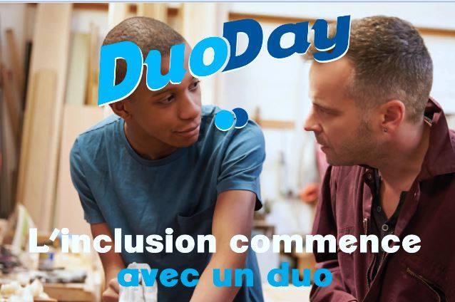 Unapei_infos's tweet photo. L'Unapei est partenaire du #Duoday L'inclusion d'une personne en situation de #handicap commence avec un duo. Vous aussi, participez à cette journée ➡️ https://t.co/hEGg5Jvjwl https://t.co/2eP66oe6xs