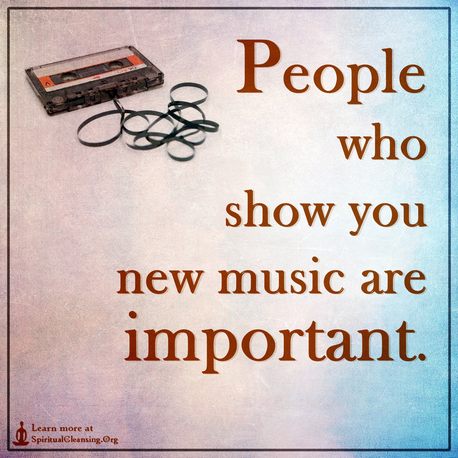 Quote about the underlying theme of new music and its transformative power