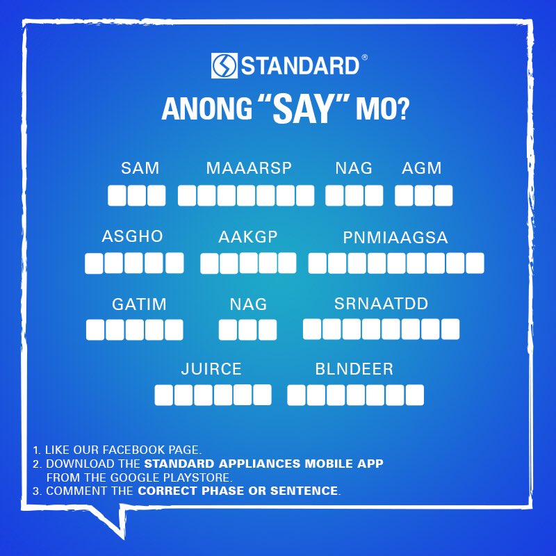 To join this competition, comment on our Facebook page! (Only Facebook answers will be counted!)