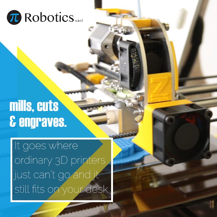 Pi_Robotics's tweet image. ZMorph is designed to be your workhorse, versatile object making machine and a problem solver.
pirobotics.net/store
#PiRobotics #3dPrinters #Lebanon #Art #3dprinting #ZMorph #Zmorph3d #Multitool #Filament #Lebanon #Beirut #Mills #Cuts #Engrave