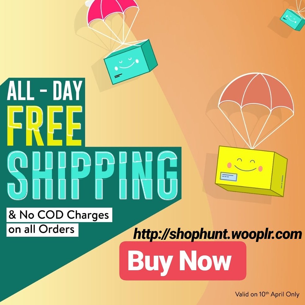 ShophuntWooplr's tweet photo. Yess.........The shopping session is on....and place the order now .....No minimum amount of ordering get this (offer valid till 10 April) https://t.co/wolw1T9FEc
Or Link 🔗 in Bio https://t.co/ISkvZtfLaR