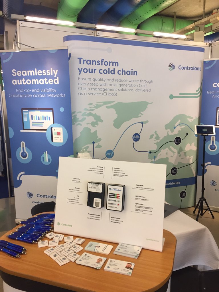 LogiPharma's tweet image. Learn how to build a next generation cold chain with Controlant’s on demand solutions and services. Stop by booth #37. #LogiPharma