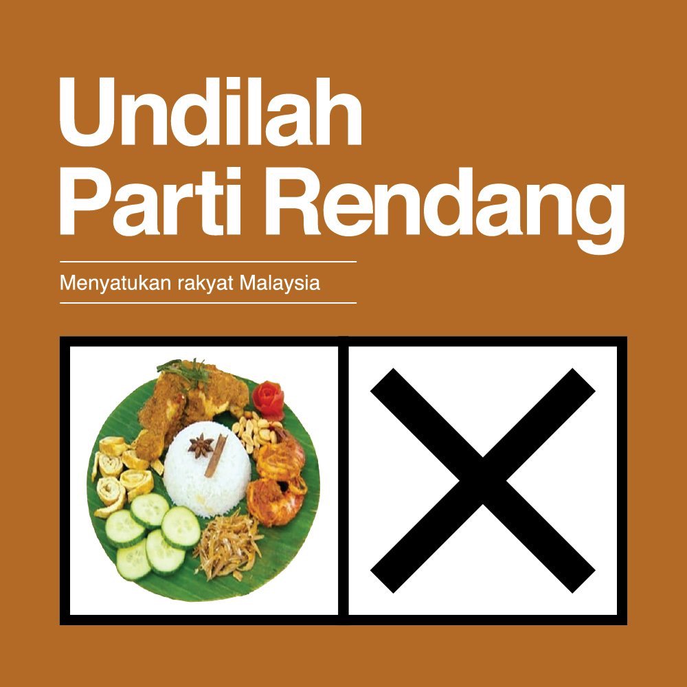 zulazry's tweet photo. The only party that mattered. #GE14 #PRU14 #MalaysiaMemilih #rendanggate https://t.co/iLztMHk3NT