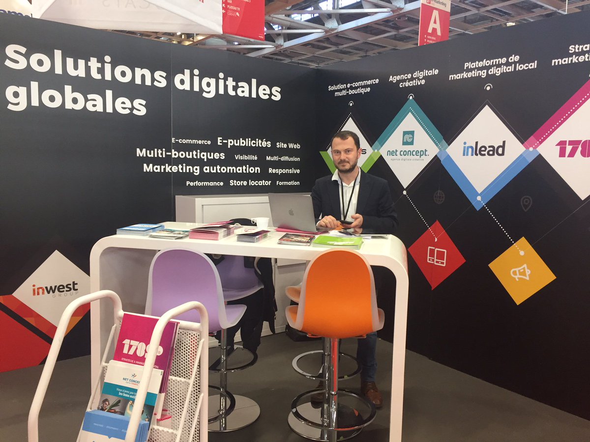 Net_Concept_'s tweet photo. Vous ne savez pas quoi faire aujourd'hui ? 
Nous vous attendons au salon emarketing, Porte de Versailles les 10/11/12 avril 2018 – Stand B26 😃@1789_fr @inlead @42stores https://t.co/kPEWgmFOh7