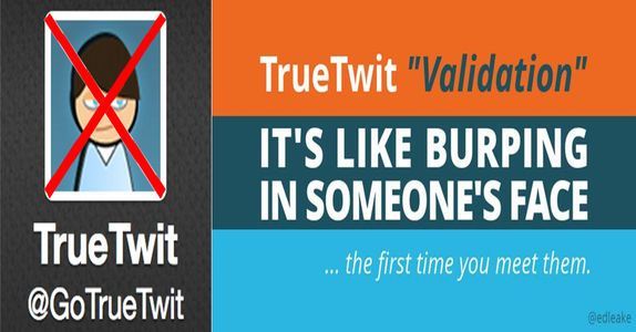 andreea_dutescu's tweet photo. Twitter spam is a drag... Can we please get rid of TrueTwit? https://t.co/9Sgmb1QlOr #stoptruetwit #twitterspam https://t.co/TUywGvQ7e0