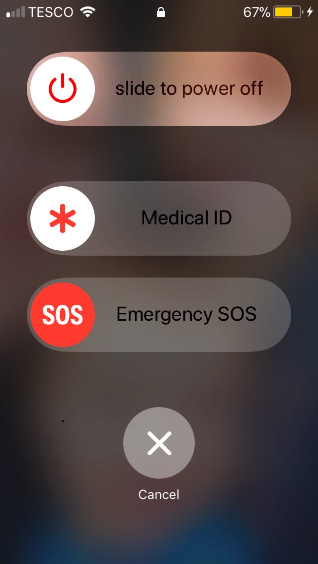 Own an iPhone or iPad? 

Had an emergency incident? 

Everyone has a medical history that health care professionals need to know. 

Everyone has a emergency contact that needs to be contacted. 

Press the Power button 5 times to access this screen - even when locked.