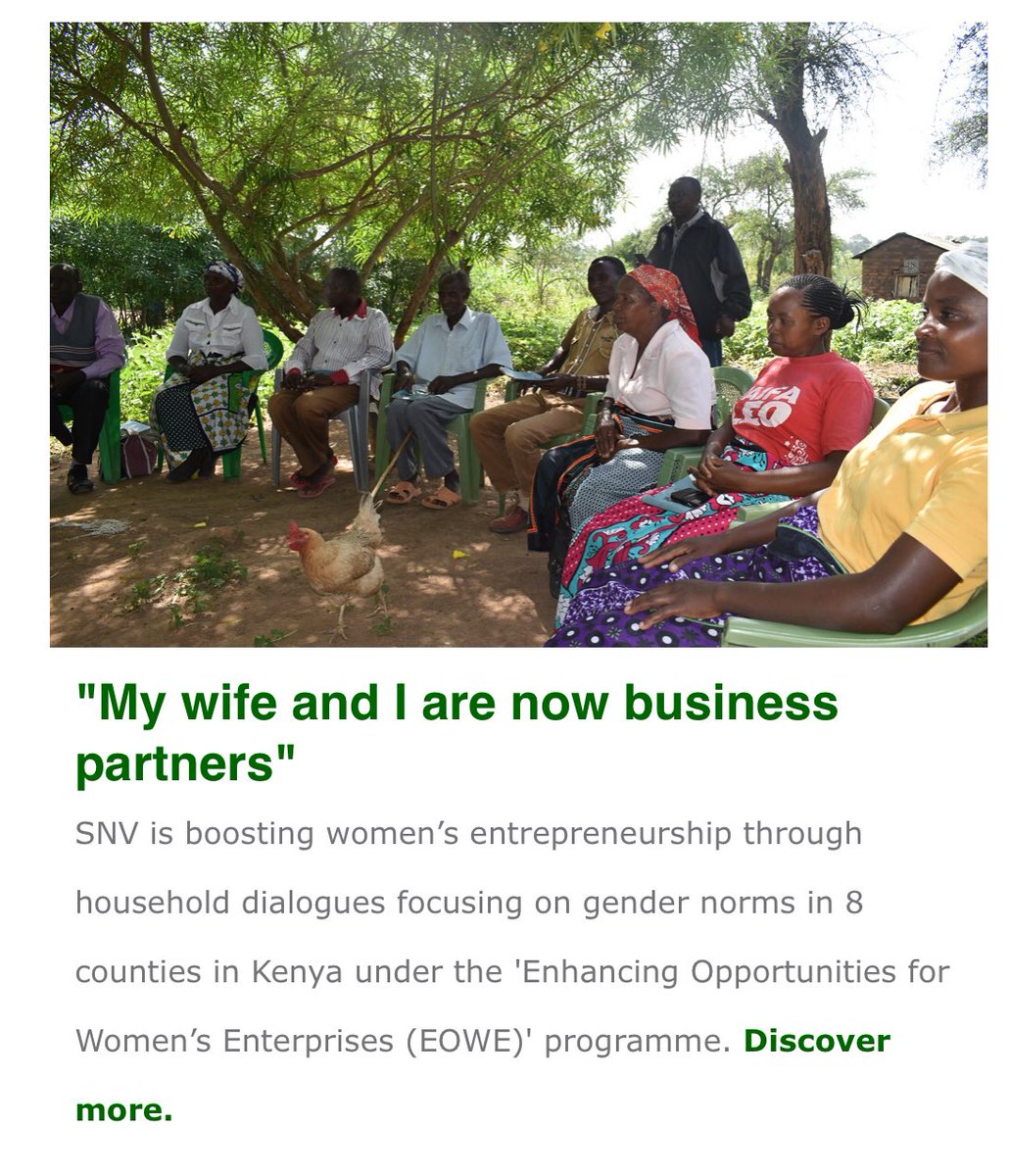The new <a href="/SNVworld/">SNV - find us on Bluesky as snv.org</a> newsletter is out, featuring the Women’s Economic Empowerment #FLowNL #SDG5 #EOWE programme - mailchi.mp/snvworld/march… #Gender #BalancingBenefits #Kenya #Vietnam