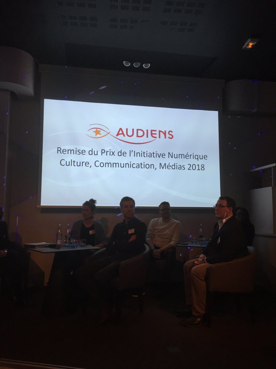 LaSceneIndep's tweet photo. Bravo au @GroupeAudiens pour #DanceNote qui remporte le #prix de l’encouragement ! #InitiativeNumerique https://t.co/MtPONEy28o
