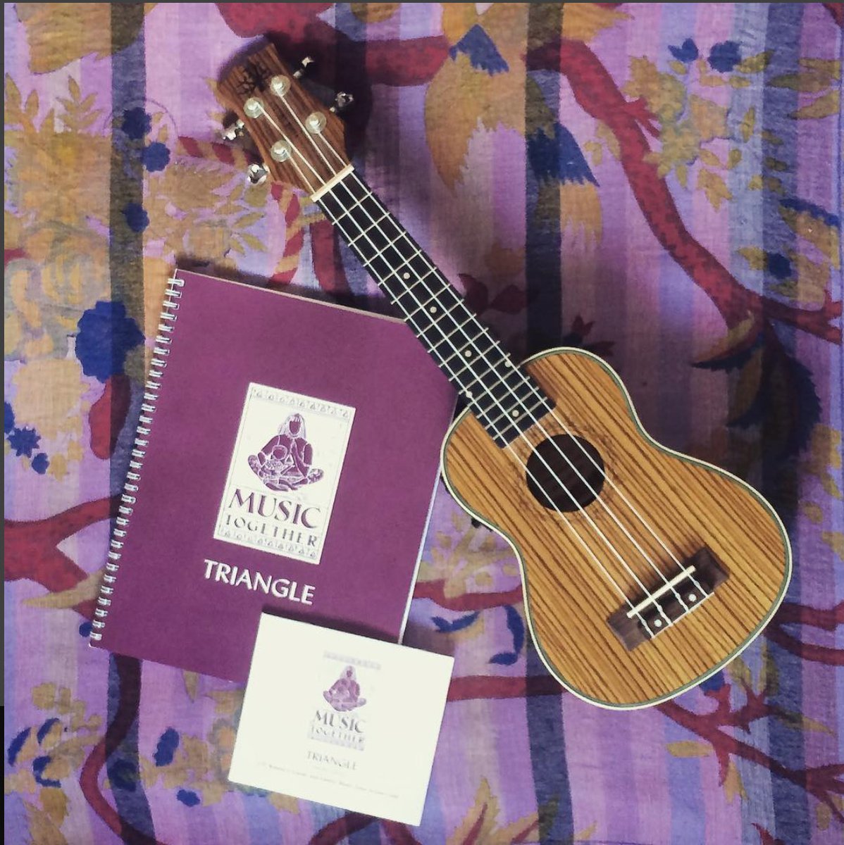 MusicTogetherB's tweet photo. Ready with the teacher’s tools to start the new term! 😍 Yesterday was fabulous to see the families singing the songs, each of them sharing their own “little grain of sound” 🎼🌈🥁💃🏿#bringingmusicbackhome #trianglescollection #musictogetherbarcelona https://t.co/R9fIoCjVbY