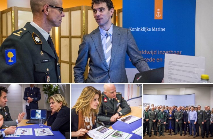InteSpringBV's tweet image. Intespring presenteert in samenwerking met FRONT militair exoskelet de Exobuddy aan minister en staatssecretaris van Defensie. #exobuddy #exoskeleton