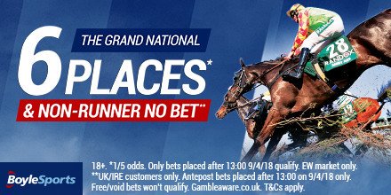 BoyleSportsLL's tweet photo. RETWEET &amp; FOLLOW and I'll throw your name into the hat for a free £/€20 bet for Saturday's #GrandNational! 🎩

🏇🏻🏇🏻🏇🏻 https://t.co/2NH78Qy0jB