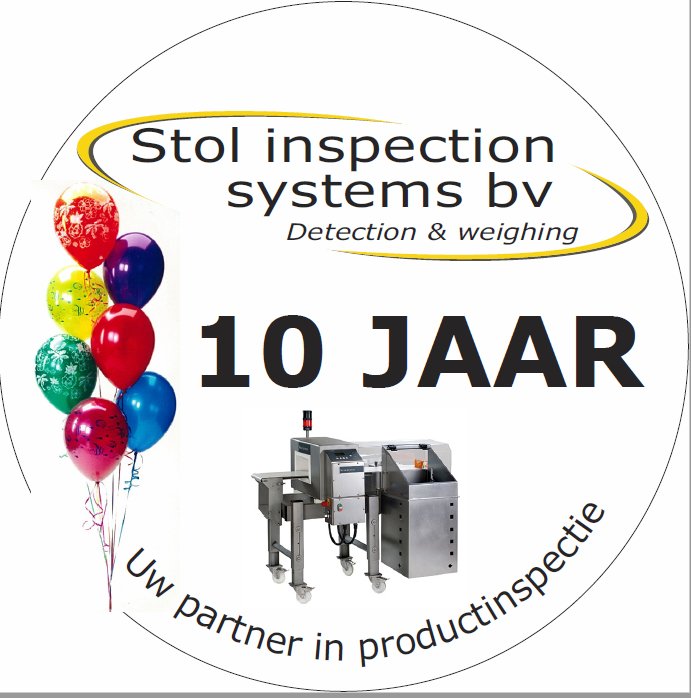 Deze week zijn wij te vinden  op de Empack in de jaarbeurs te Utrecht.
Kom langs en vier met ons het 10 jarig bestaan van Stol Inspection Systems.
U kunt ons vinden op stand E207 in hal 2.