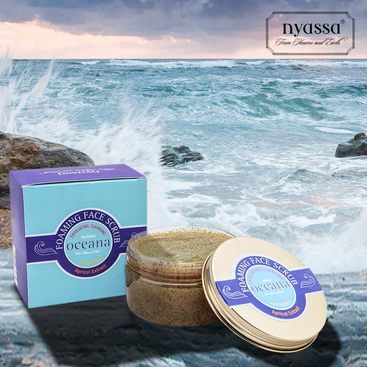 beingnyassa's tweet photo. The Oceana Foaming Face Scrub by Nyassa comes with Apricot extracts that gives you a soft, fresh and radiant skin. The strong aquatic fragrance transports you to the blue Mediterranean beaches.Good for dry and oily skin

#nyassa #beingnyassa #facescrub https://t.co/pJjTvuKkBU