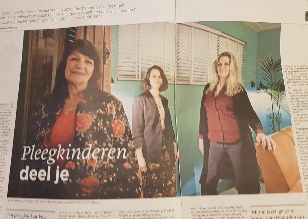 Pleegkinderen deel je! Goed artikel in Trouw! #pleegzorg