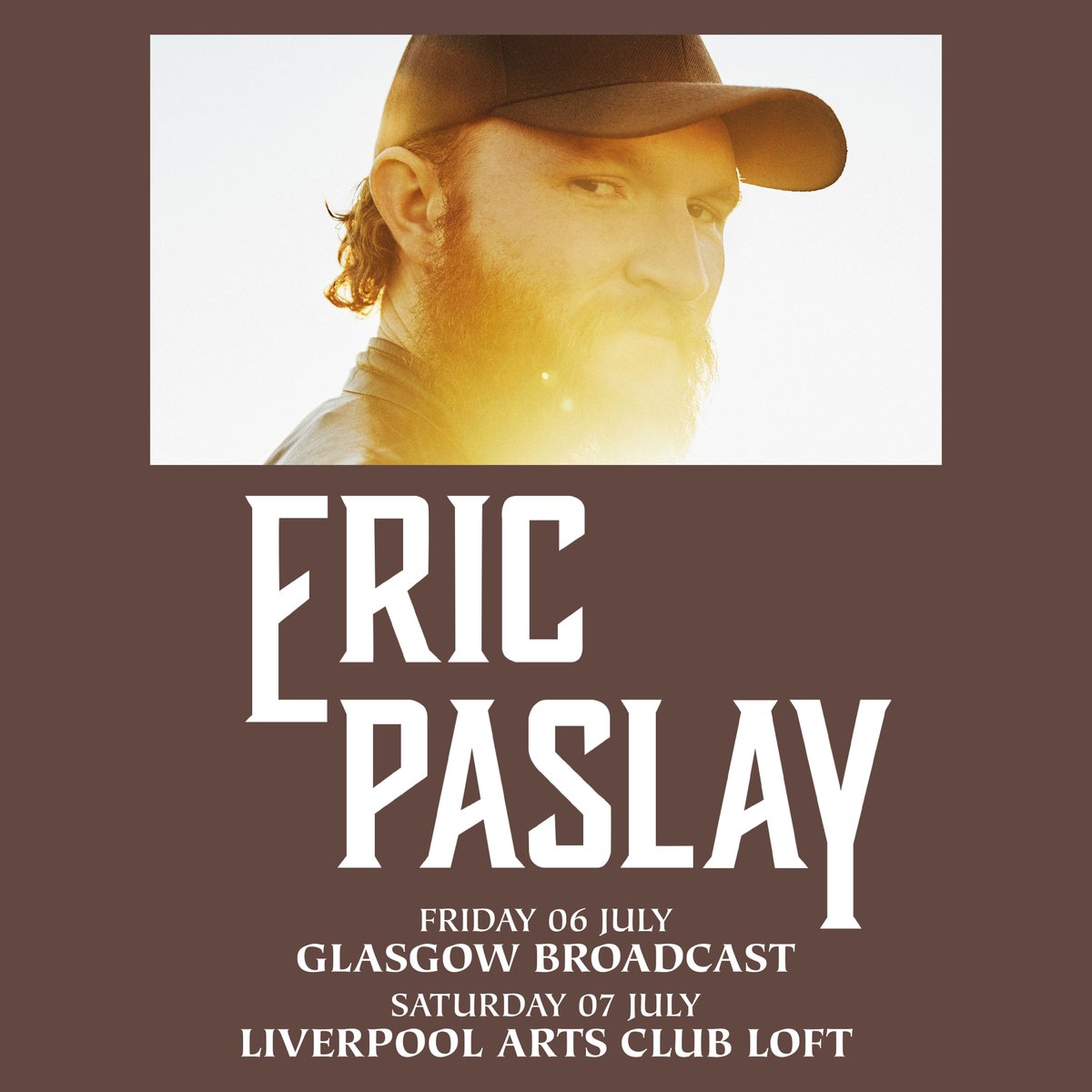 C2Cfestival's tweet photo. If you saw @ericpaslay on the #CMASongwriters Tour last year you'll know how great he is! Catch him live in Glasgow and Liverpool this July. Tickets on sale 10am Friday via @AXS_UK. #C2CPresents https://t.co/bH7Batx6TI