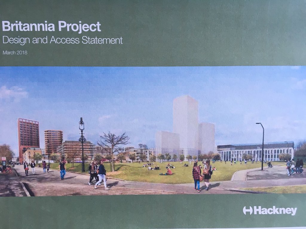 RobinHawkes1's tweet photo. .@hackneycouncil planning app for @save_britannia includes 388 of the 400 market sales in towers up to 25 storeys on one site overlooking @shoreditchpark and no other tenures on this site at all.What happened to the “good balance between the tenures” claimed elsewhere? https://t.co/4HNu9UNAxO