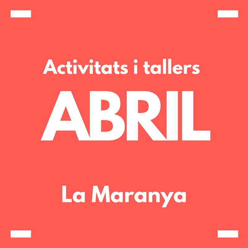 AreciaA's tweet photo. PROGRAMACIÓ ABRIL https://t.co/b7xgGse9bP https://t.co/DH84FflePN