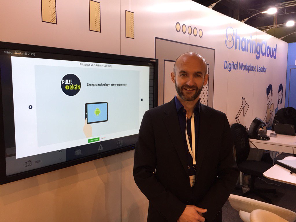 steepulse's tweet photo. @pulse_origin sur le stand de @sharingcloud au salon @WorkspaceExpo ! #pulseorigin #sharingcloud #WorkspacExpo https://t.co/pGwlxaJg9d