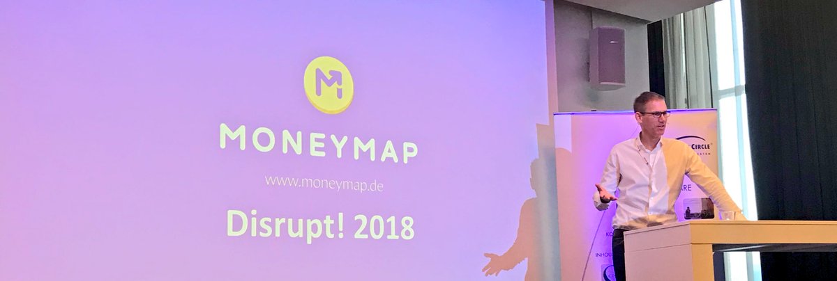 WerneJochen's tweet photo. Vertragsmanagement & -wechsel neu definiert. @BroerFrank präsentiert @MoneyMapDe ... interesting new approach in the @FinLeap #Ecosystem | @Banklenz hat bereits sehr gute Erfahrung in der CustomerJourney Optimierung mit anderen @FinLeap #FinTech Kooperationen #DisruptMC https://t.co/VkVp9cE3IA