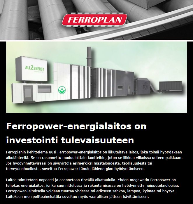 Ferroplan Oy tweet media