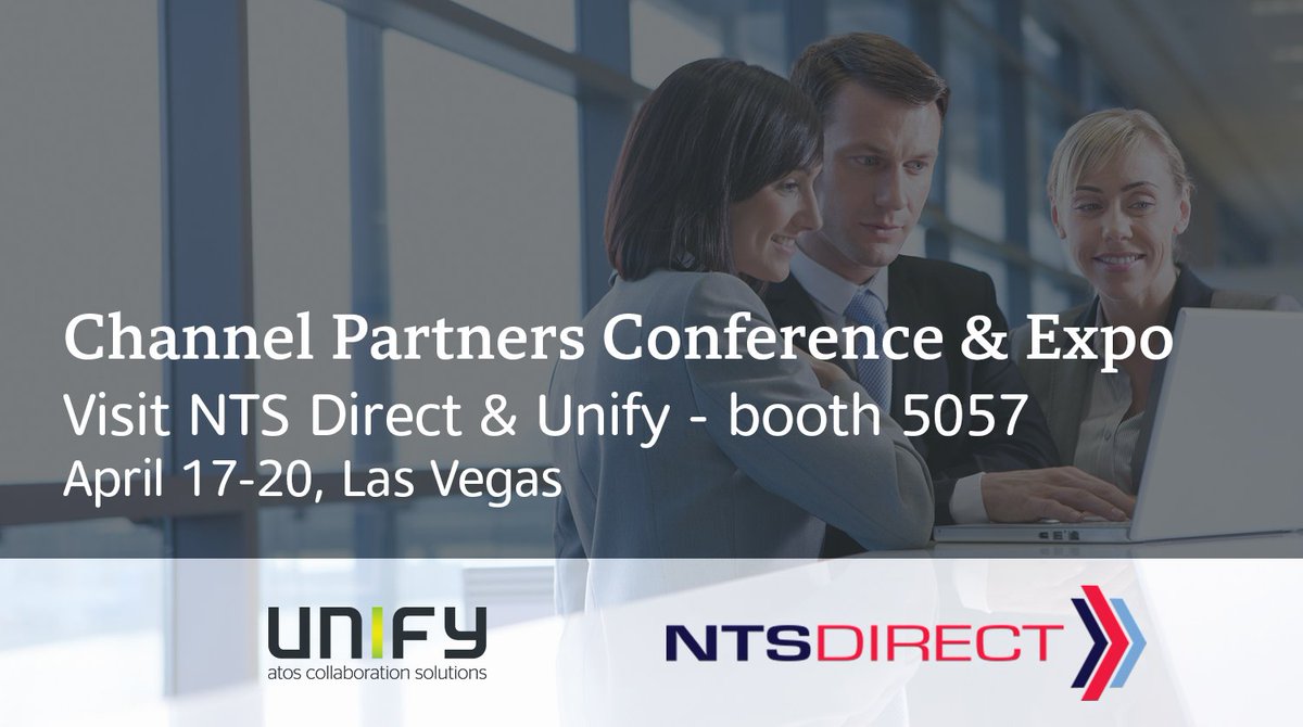 Going to Channel Partners #CPEXPO? Visit NTS Direct &amp; Unify booth 5057 showing Circuit – team collab built &amp; designed for the way we work <a href="/ntsdirect/">NTSDirect</a> attend a demo for a chance to win an Apple Watch! bit.ly/2qlIlGY