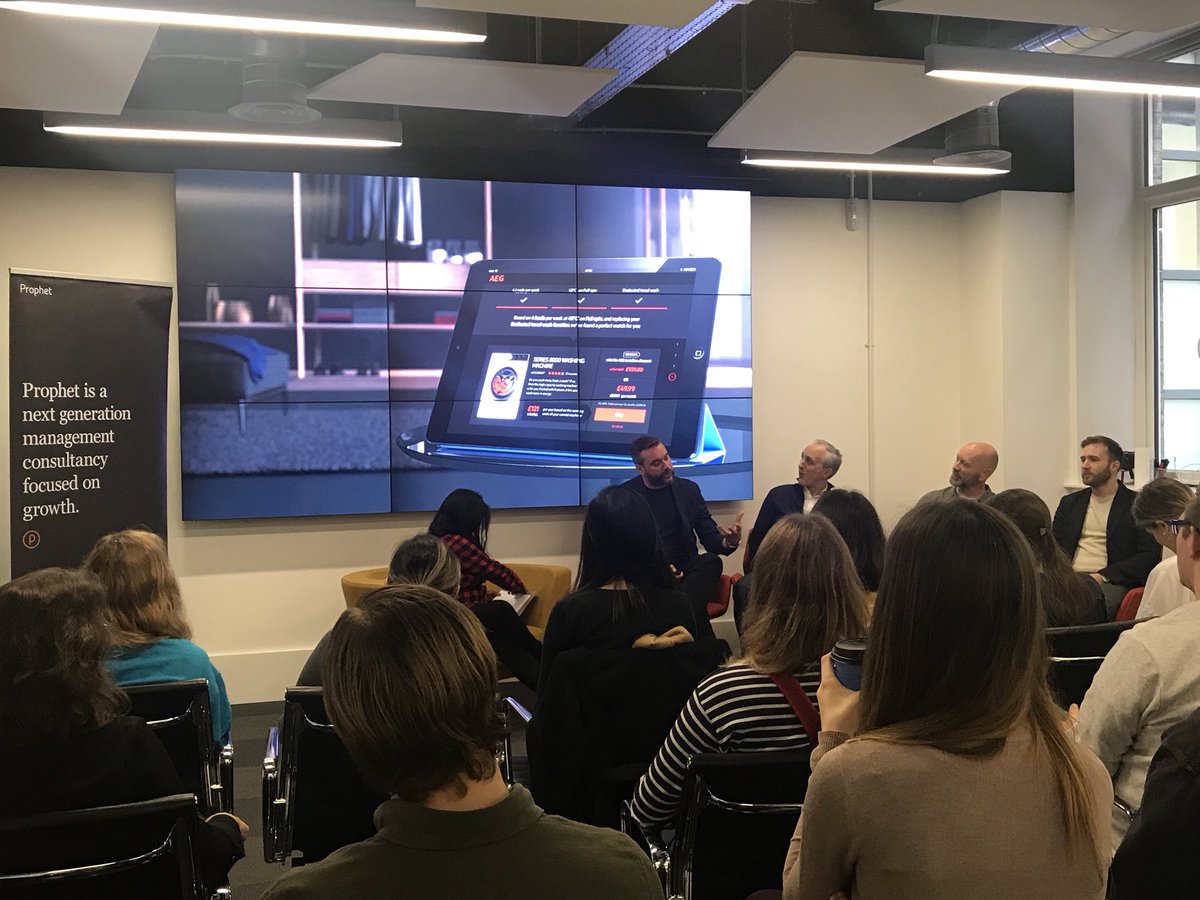 NicholaSeeley's tweet photo. Opening up @ProphetBrand PlayStudio this morning to discuss how you use #data to craft relevant #digital #experiences with @thisisYCN https://t.co/87ufCF1sXA