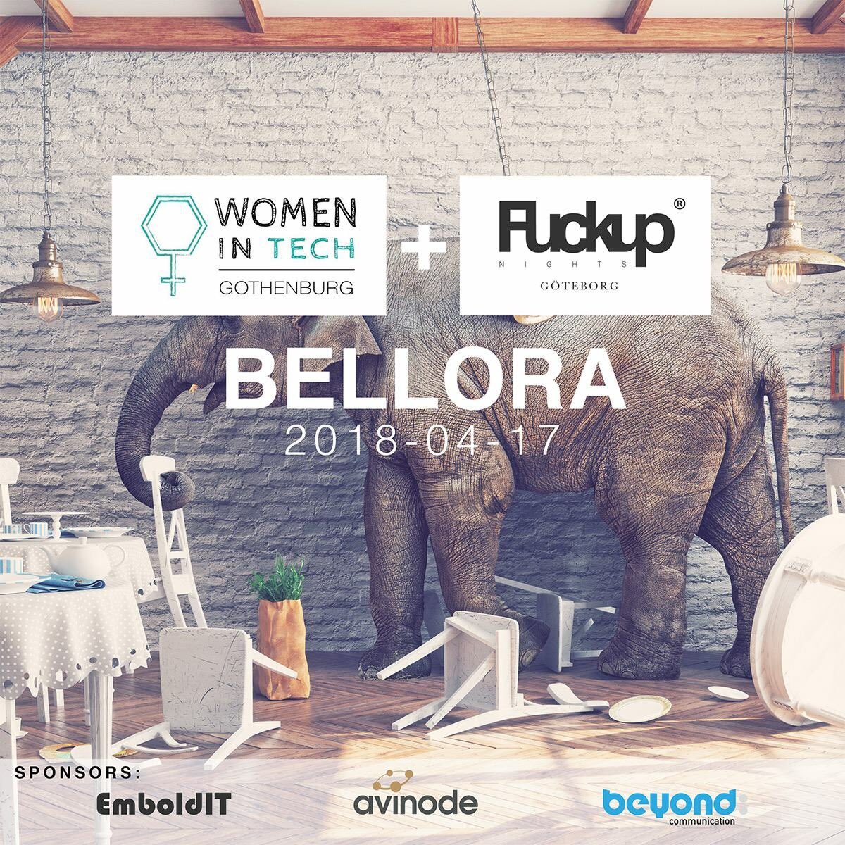 beyond_comm's tweet photo. Beyond är stolt sponsor när Women in Tech GBG möter FuckUp Nights för ett specialevent på Bellora den 17 april.

Kolla in eventet: https://t.co/8UTD9ZGhXN https://t.co/WnGiM1kJhz