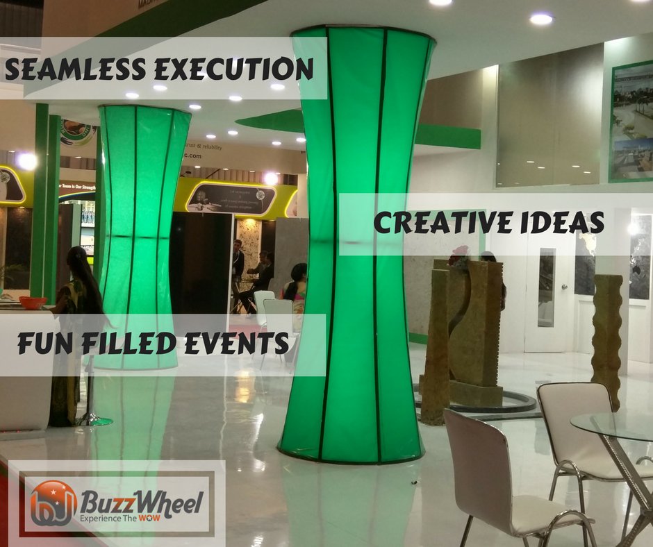 buzzwheelmedia's tweet photo. We ensure wow setups &amp; customer engagement to make your exhibition a grand success.
#exhibition #exhibitionstall #stallsetup #experiencesthatmatter #eventplanner #eventprofs #Buzzwheel #BuzzwheelEntertainmentMedia https://t.co/frPmF1jIHz