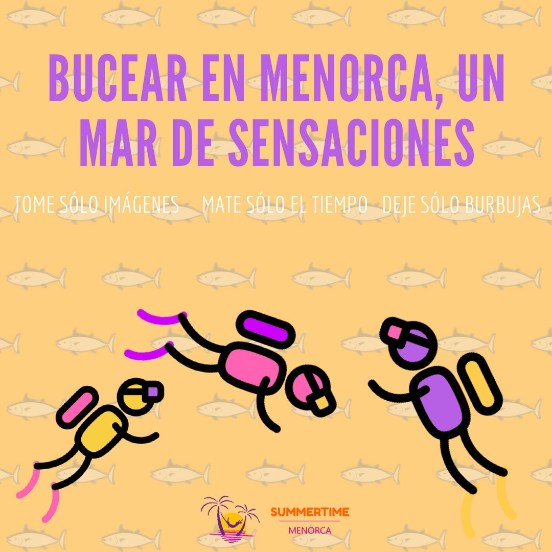 SummertimeMNK's tweet photo. ¿Nos sumergimos en las perfectas aguas de Menorca? Una experiencia fascinante!! Te revelamos un sitio perfecto para bucear >> https://t.co/5tiGRtPhlm
#bucear #menorca #divinig #veranomenorca #summertime #actividadesacuaticas #buceo https://t.co/2c1wbhbdtT