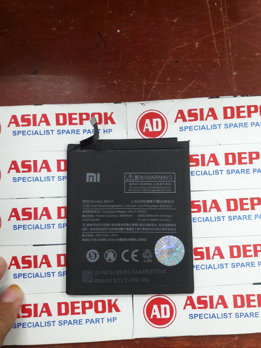 OMBRAL BATRE!!
Batre xiomi MI 5X Rp. 100.000
Batre xiomi redmi 4 pro Rp. 100.000
Hubungi asiadepok.com