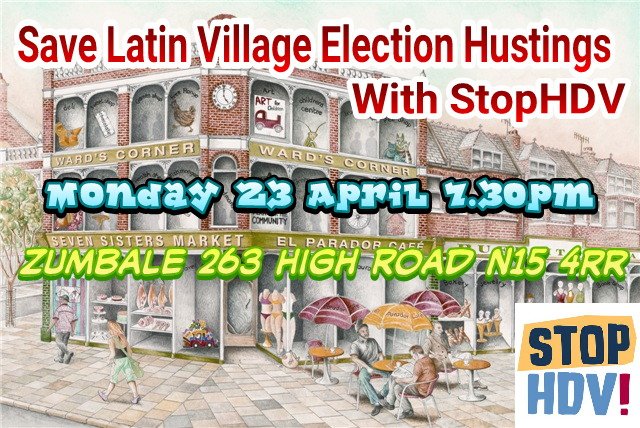 HaringeyJCC's tweet photo. Election Hustings (Haringey) hosted by #SaveLatinVillage & #StopHDV Monday 23 April 7.30pm Zumbale 263 High Road Tottenham N15 4RR - all welcome
Please share and retweet https://t.co/1oE5RjOBHG