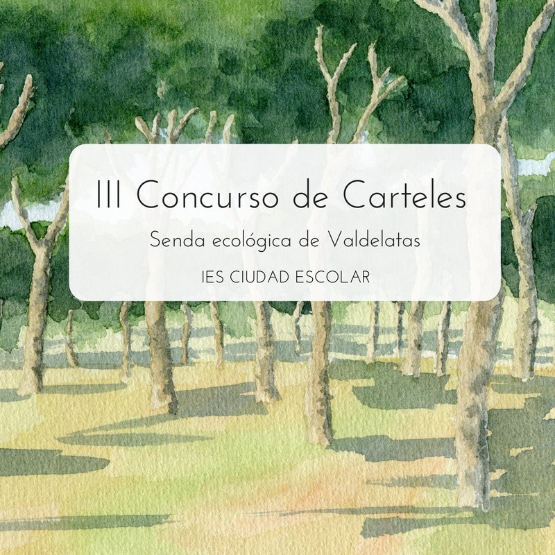 MaiteMdigital's tweet photo. Participa en nuestro Concurso de Carteles #sendaecológicadevaldelatas Ver bases en la imagen. #iesciudadescolar #gvec #marketingdigital https://t.co/Zk4BEyNI0x