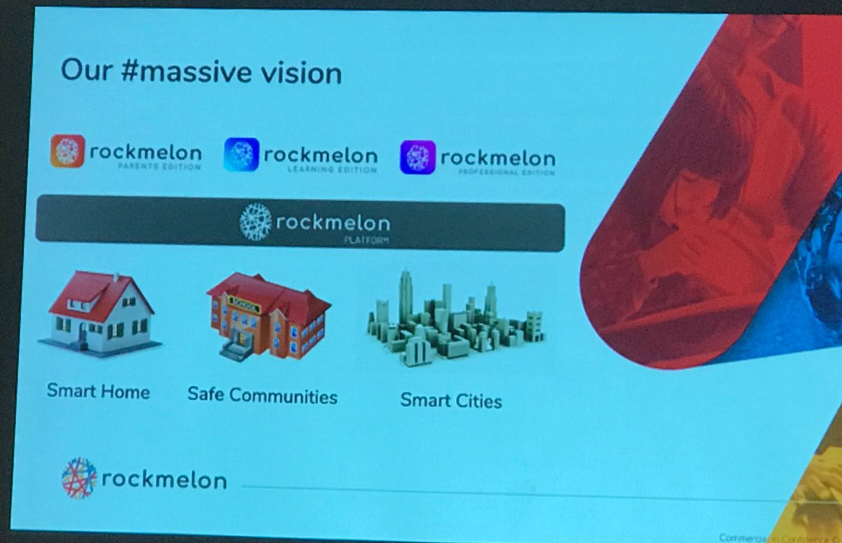 JohannaPitman's tweet photo. Inspired by @stuartwaite demo and the #MassiveVision of @RockmelonTribe - a suite of digital products and services for children with #autism - and the link with #SmartCities @CityConnectBC @IoTAA1 @BlueChilliGroup https://t.co/XTSGcJdTwR