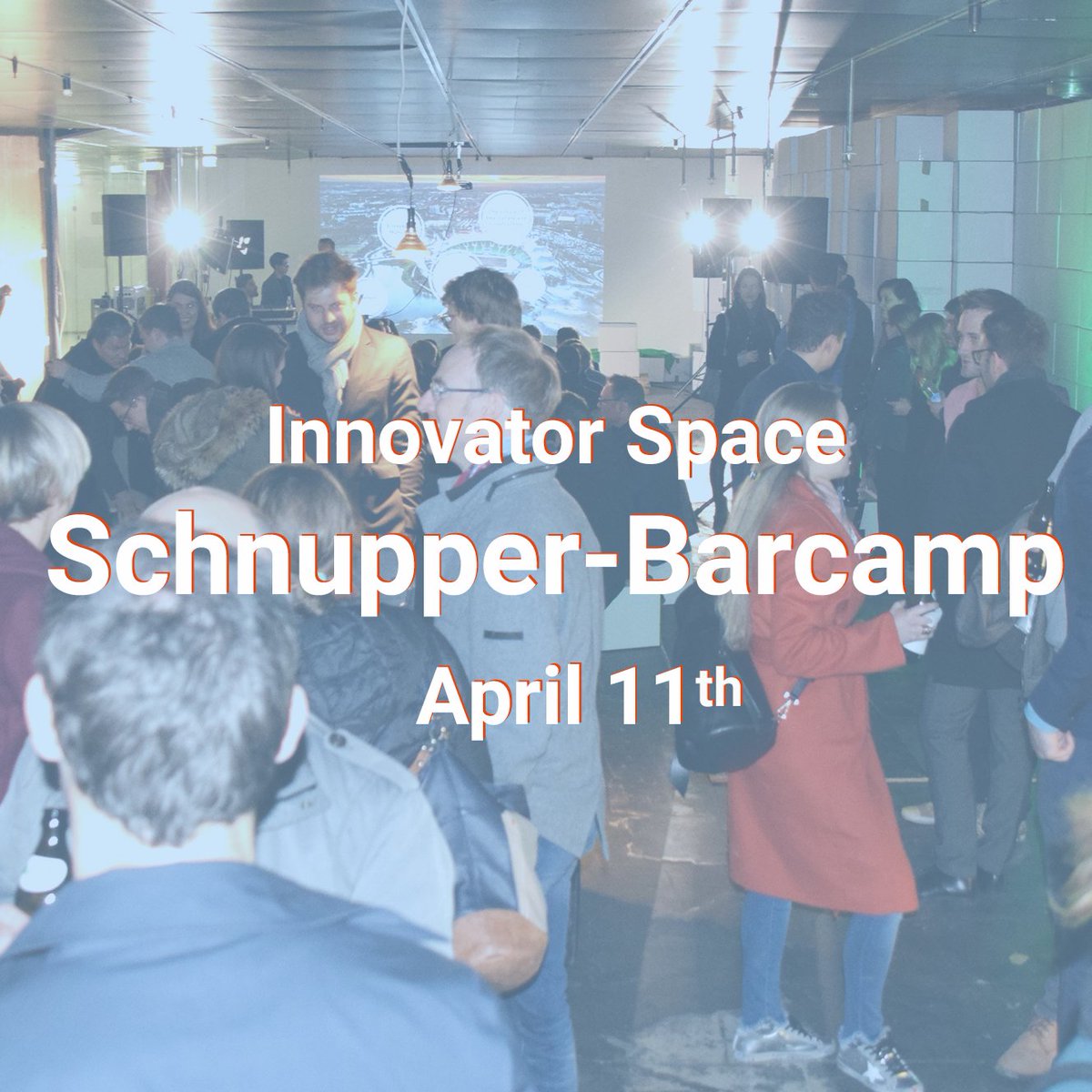 innovatorspace's tweet photo. We are happy to invite you to our innovative event Schnupper-Barcamp, tomorrow night at the Innovator Space at the Münchner Freiheit. We start at 5:30 pm with the dynamic concept. Check out the exciting event and get your tickets by following the link: https://t.co/ub0qDyJkkv https://t.co/CDF3EaSZW0