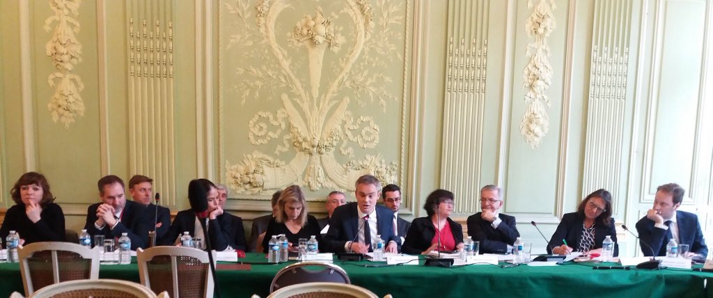 MDoAeschlimann's tweet image. Au @Minist_Travail nouvelle preuve de défiance du @gouvernementFR vis-à-vis des coll locales par recentralisation pure &amp;amp; simple de #Apprentissage au détriment de l’efficacité de l’orientation,la formation et l’insertion des jeunes. Condamnation unanime de @Regionsdefrance #CNEFOP