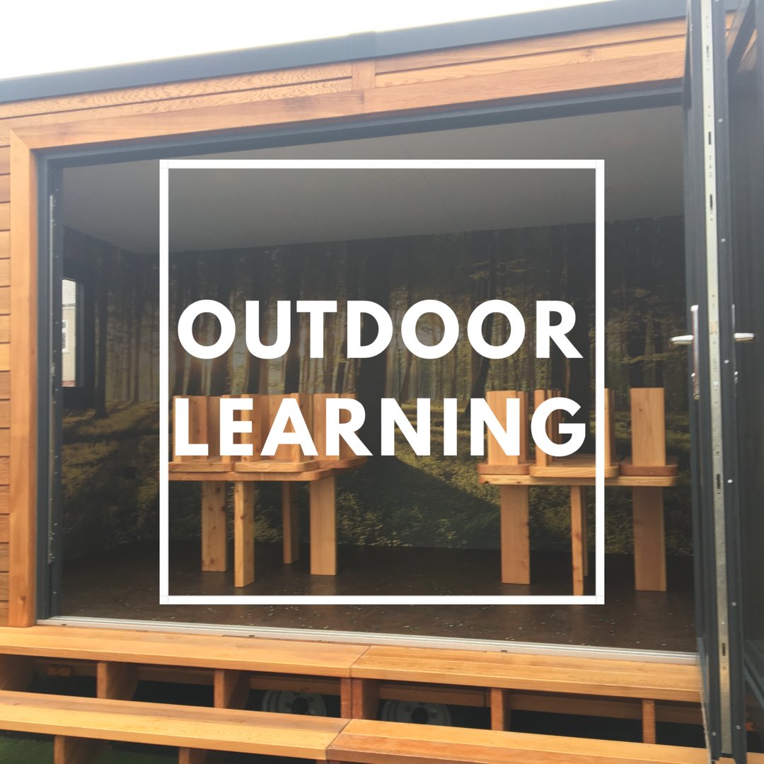 Encourage learning outside in the great outdoors 🌻🌞🌲🌿🌾🍃 #childrenofourfuture #outdoors #cedarpods