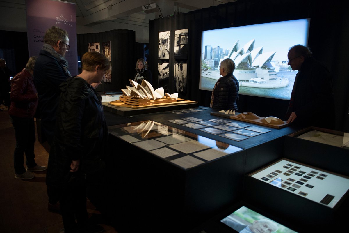 HRH Crown Prince Frederik participated in the opening of our Jørn Utzon centenary exhibition 'Horisont – an opera house and a world apart' yesterday. We're happy, proud and overwhelmed by all the attention so far. For more info and photos go to utzoncenter.dk/en/horisont