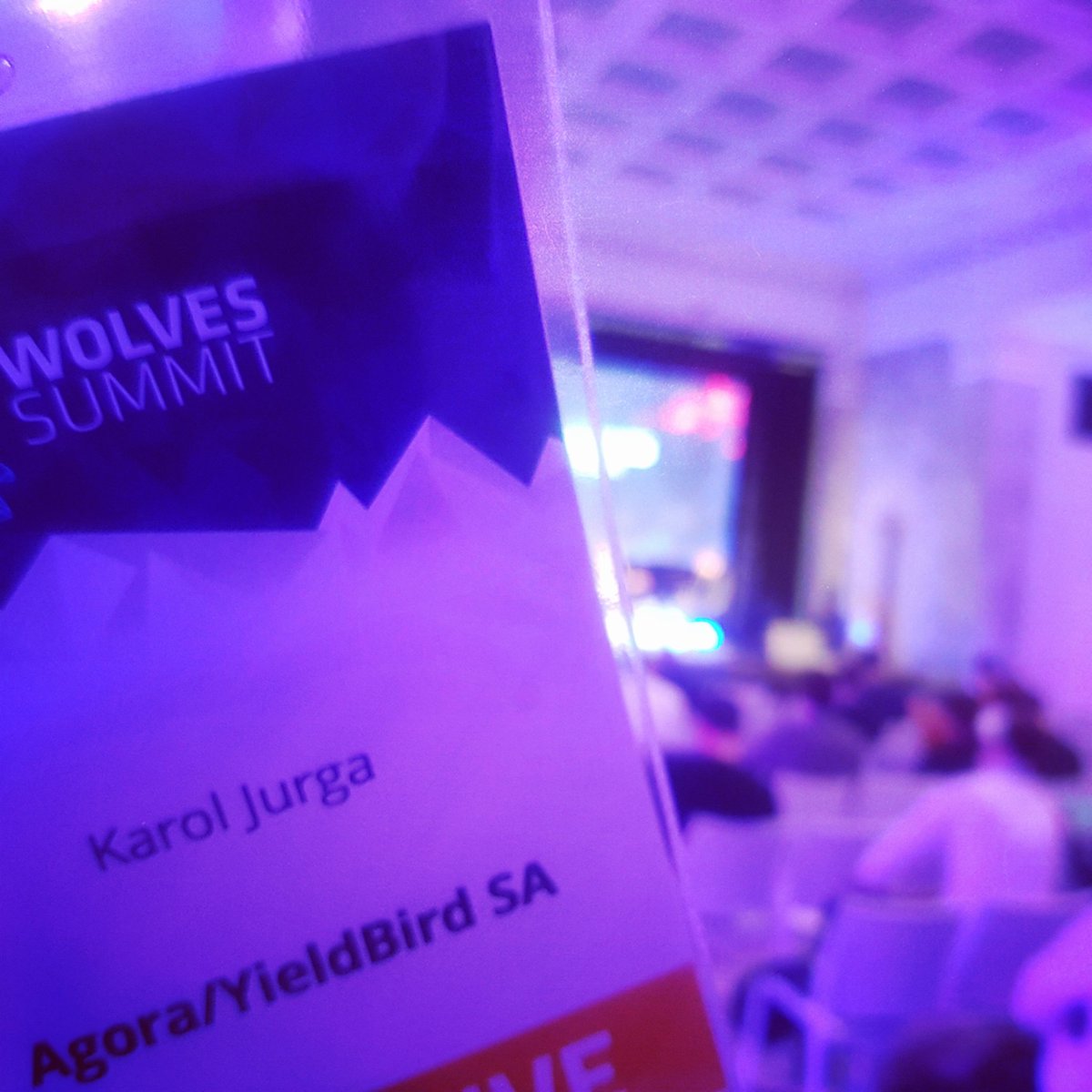 JurgaKarol's tweet photo. #wolvessummit https://t.co/U2GbW19Ojx