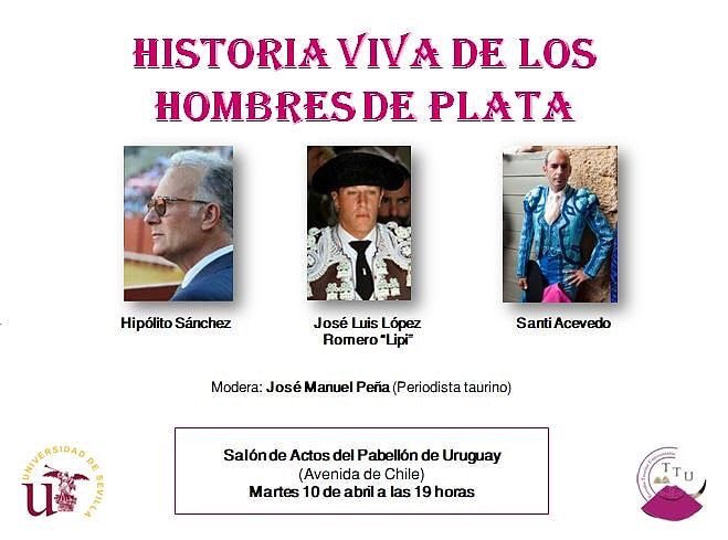 Esta tarde os espero en esta magnífica tertulia que organiza la <a href="/TTUSevilla/">TERTULIA TAURINA US</a> y que voy a tener el placer de moderar #HistoriaVivadelosHombresdePlata

🏫 Pabellón de Uruguay <a href="/unisevilla/">Universidad de Sevilla</a>

⌚️19.00 horas