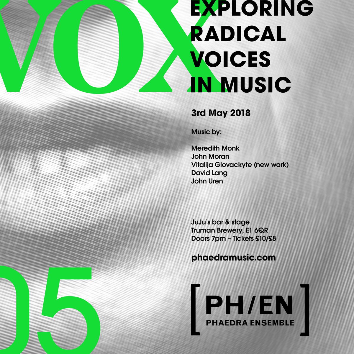 LONDON FRIENDS!
I have a new work for amplified slimming belt motor riffs being done on 3rd MAY. Performed by London’s finest <a href="/j_i_hamilton/">Jamie Hamilton</a>, @PhillipGranell and <a href="/sergio_eka/">Sergio Serra</a> (as <a href="/phaedraEnsemble/">PhaedraEnsemble</a>), their whole programme that night looks fantastic - come---> goo.gl/f9qS7A