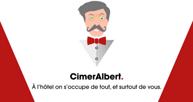 UMIH_France's tweet photo. "A l'hôtel on s'occupe de tout et surtout de vous", découvrez notre campagne #CimerAlbert qui valorise les #hôtels et les services qu'ils proposent !
Le site : https://t.co/rFFoHSxr1H https://t.co/IBjW7ggslc
