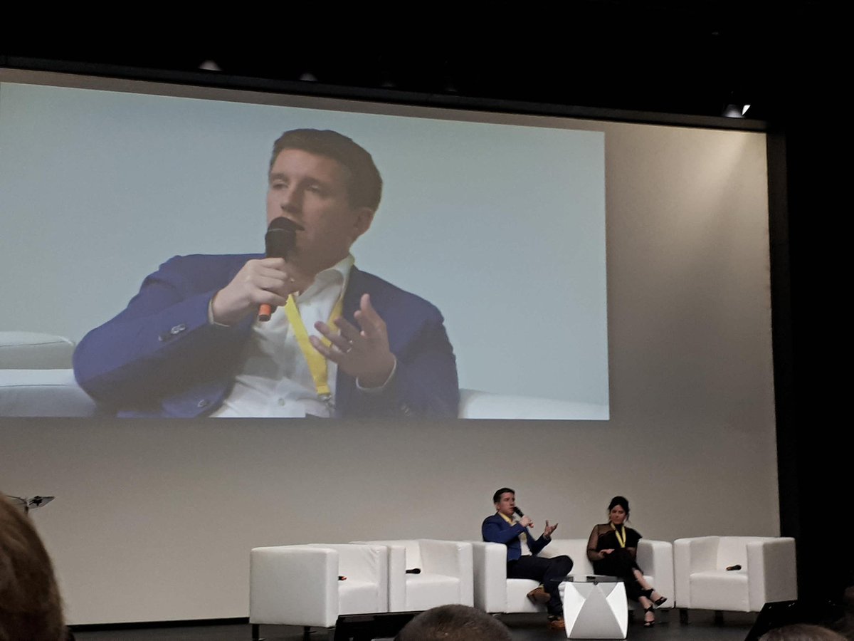 "Banks will become manager of people's #data" said <a href="/iamjohnegan/">John Egan</a> head of <a href="/latelier/">L'Atelier BNP Paribas</a> #FFT18 #fintech