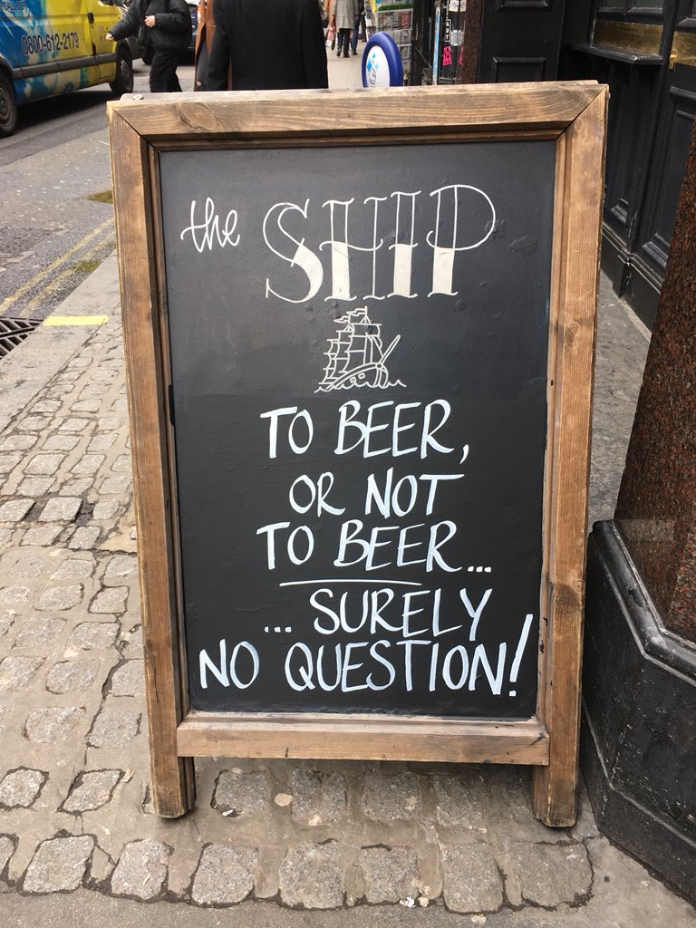 The Ship, Soho tweet media