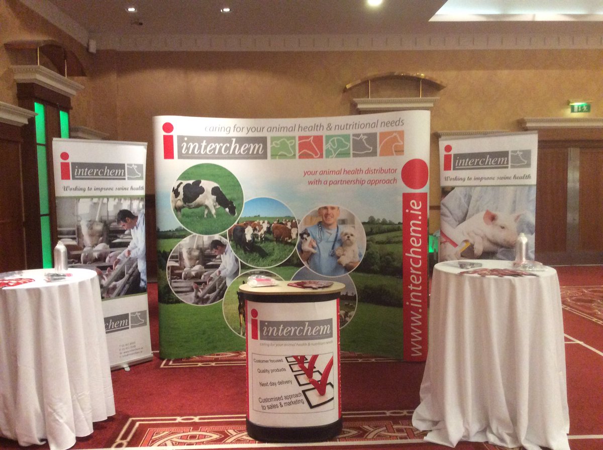 ShaneMcAuliffe1's tweet photo. The @InterchemIRL stand is up and ready at #IPHS18 https://t.co/rXtKyiCuc0