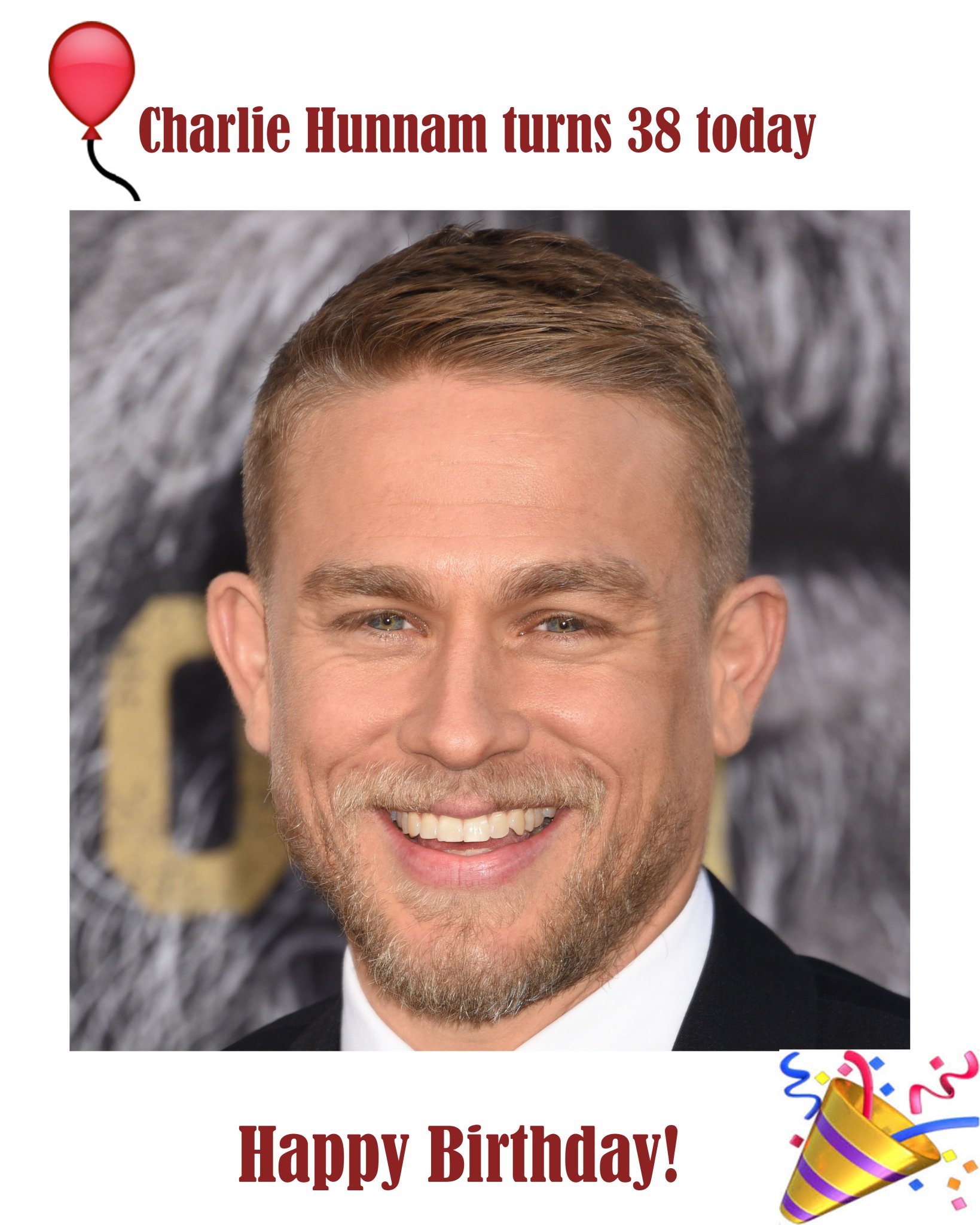 Happy birthday to Charlie Hunnam! 