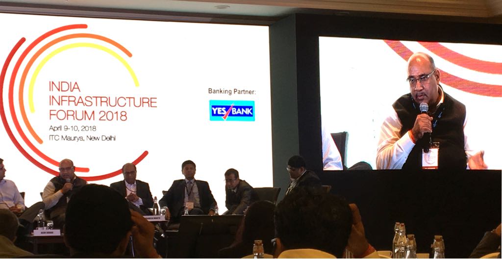 P.R. Jaishankar, CGM, @iifcl presents his opinion at the @indiainfraforum: "Credit enhancement has enabled low rated infra companies to access bond market"
@YESBANK
@Indianinfra_mag
@Powerline_Mag
#indiainfraforum