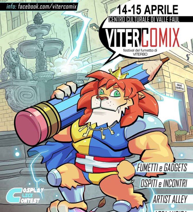 Se amate i #fumetto #comix dovete venire il prox weekend a #Viterbo a vedere #vitercomix @VisitViterbo @LuccaCandG @DiscoverViterbo @EdTuscia @tusciainrete @Travel_W_Addict @GuideMarcoPolo @comicsiringo @NapoliCOMICON