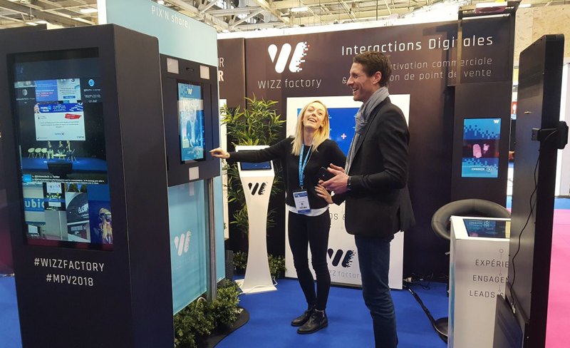 wizzfactory's tweet photo. La transformation digitale du retail se confirme : #ExperienceClient, personnalisation et interactivité s'affirment à travers le #DigitalRetail. Découvrez les tendances à retenir du salon @MPV_Paris 2018 : https://t.co/WYN434DK4U #BigData #DigitalMarketing #MarketingInstore https://t.co/alYXCaqg93